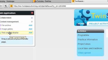 link video to twinspace