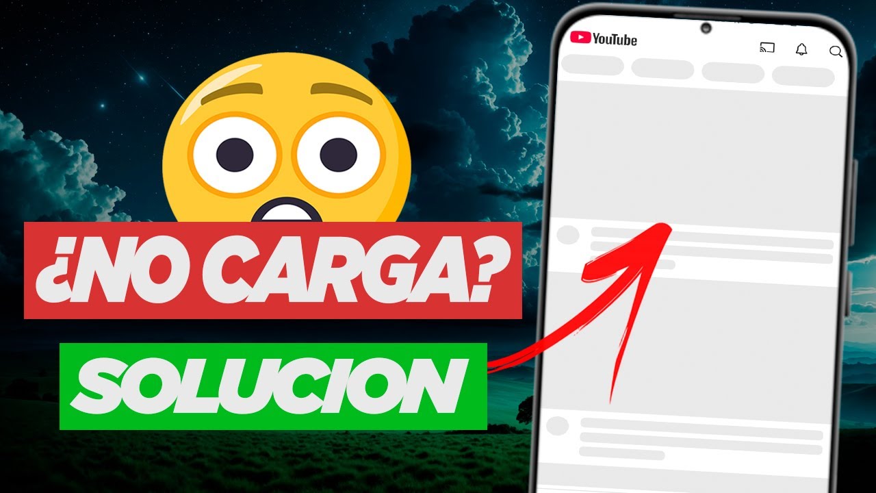 SOLUCION YouTube NO CARGA Los VIDEOS En Mi Celular Android 2026 - YouTube