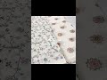 1)pure cotton hand embroidered @999/- per meter 2)cotton embroidery @750/- per meter 44”