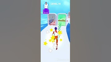 DNA Run ☠💀 NEW SKIN 2 / Gameplay Tutorial (Android,ios) Level 14  DR3D14L