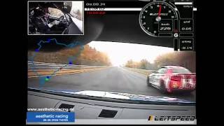 Fastest Ever 2,5L V4 In Vln. Nurburgring Nordschliefe Laprecord, Near Crash Moments