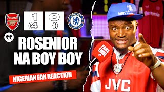 Arsenal 1-0 Chelsea 4-2 - Godfrey - Nigerian Fan Reaction - Carabao Cup 20252026
