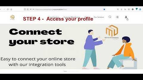 MD System procedure to connect your store