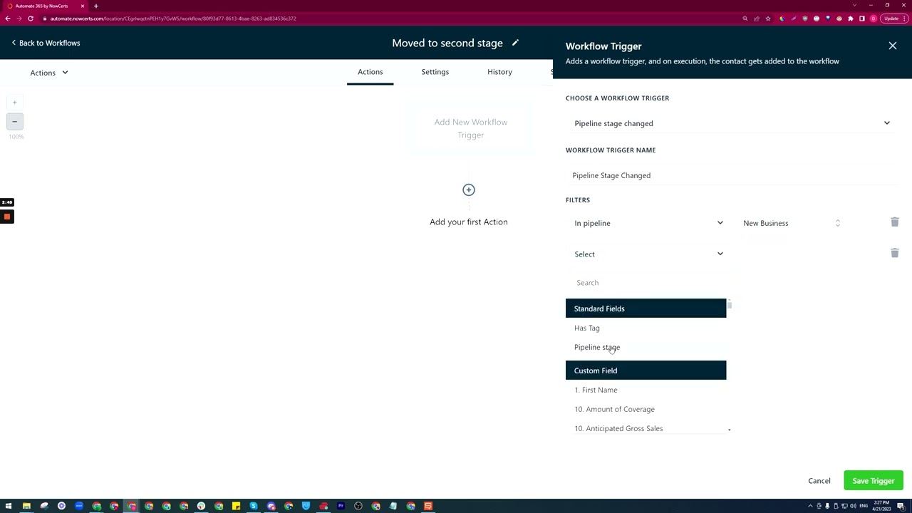 Pipelines and Automations within Automate365