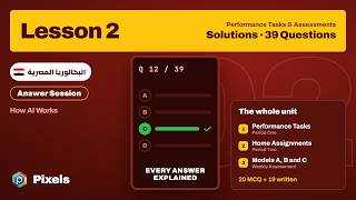 Details Lesson 2 Solutions : Performance Tasks & Assessments | حل أسئلة كتاب التقييمات : برمجة بكالوريا Update