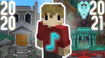 The Evolution of Grian Time Lapse Songs in Hermitcraft 7