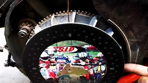 Vespa Ignition Timing Measure