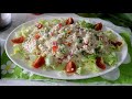 Más ligera que la tradicional. Sin patata🍅ENSALADILLA DE MERLUZA!