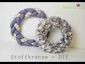 Stoffkränze - DIY - Ideenwiese