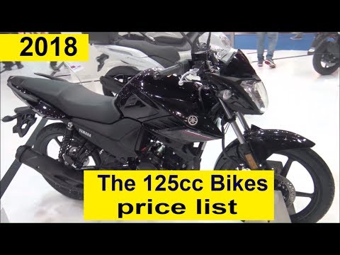 Motorcycles 125cc Price List 2018