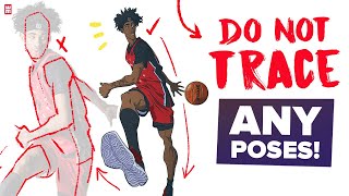 How to Draw Any Poses Dynamic Style From Photos