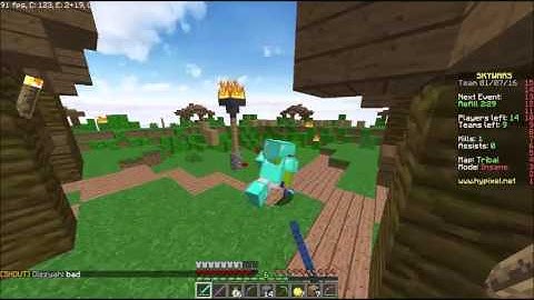Hacker on Hypixel Skywars