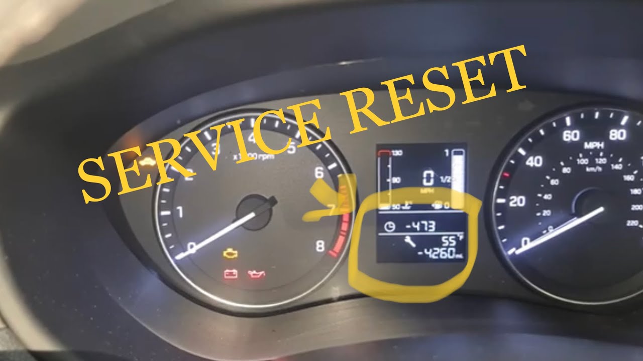 to reset service spanner on Hyundai i20 2018 Full HD 1080p - YouTube