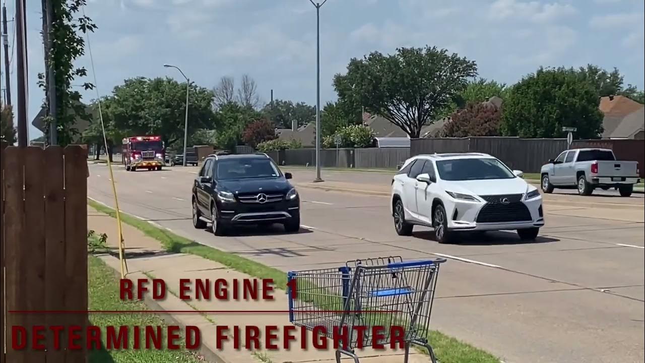 Rowlett Fire Department Engine 1 Responding YouTube