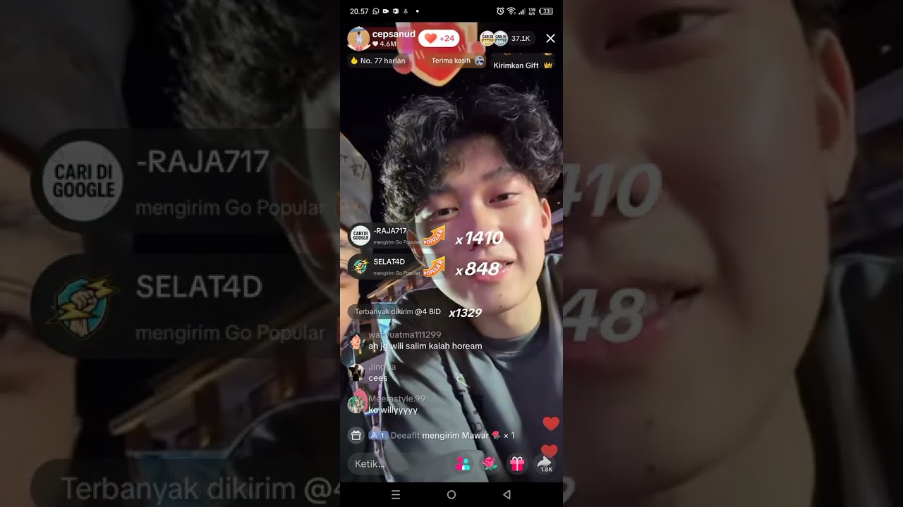 Saat sanud bersama Willy Salim di thailan ketemu yg sexy 