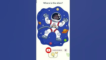 Where is the alien? dop 2 (Delete One part) level 22 it