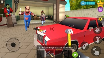 Scary Stranger 3D - funny videos everyday , gameplay walkthrough  part 456 ( android, ios)