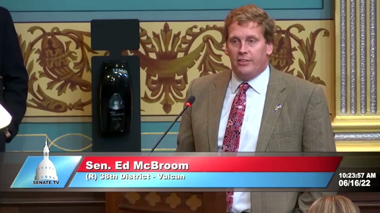 Sen. McBroom addresses election integrity during Senate session