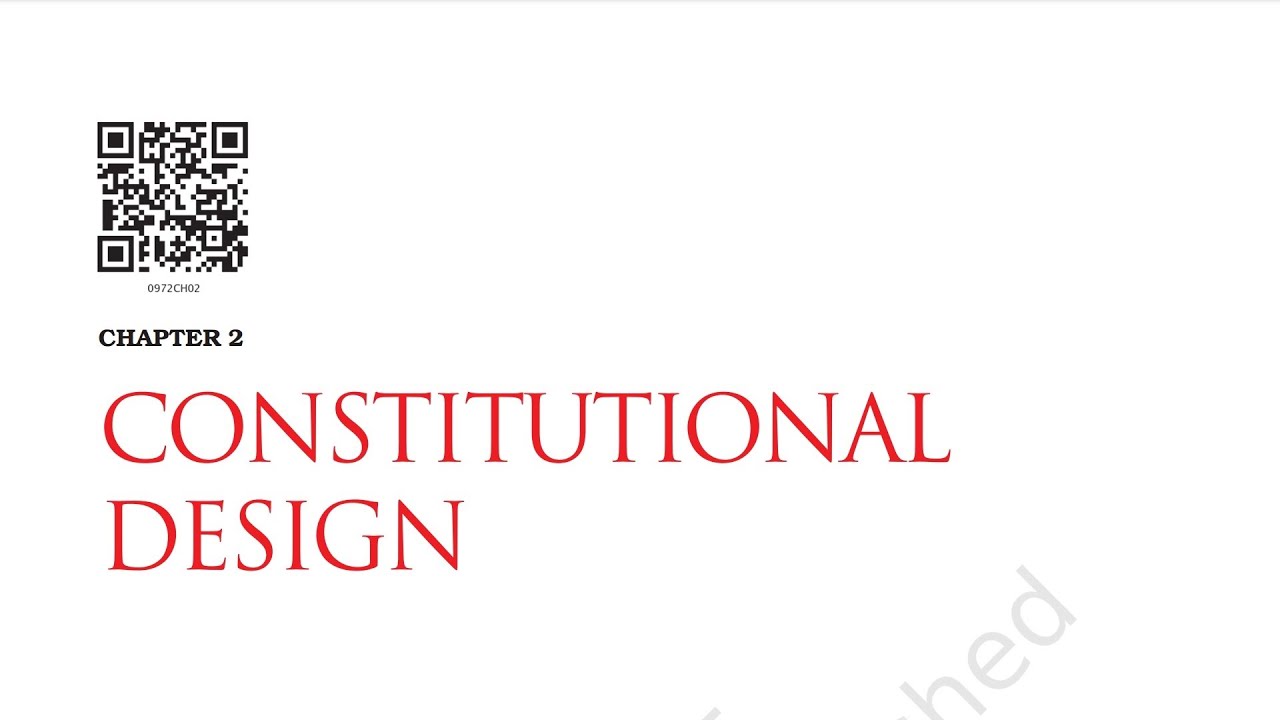  Constitutional Design Class 9 Social Science Part 2 YouTube