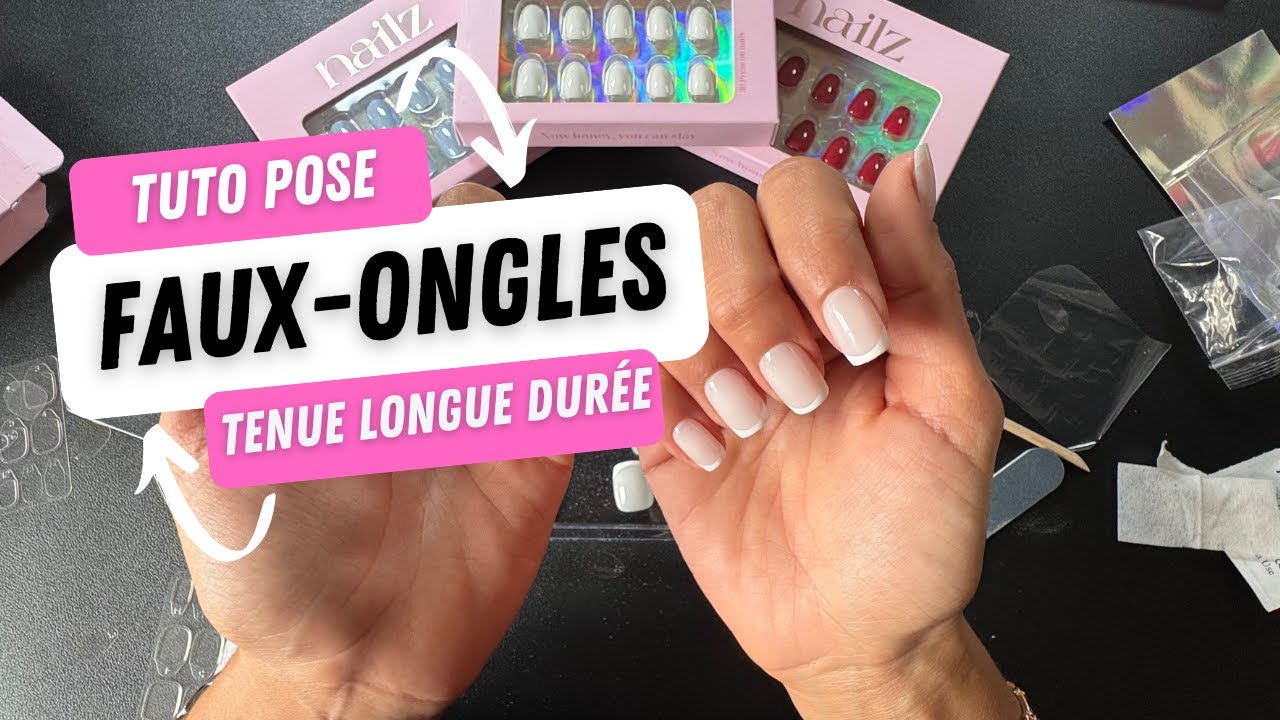 Tuto de pose | Faux-ongles réutilisables | Nailz