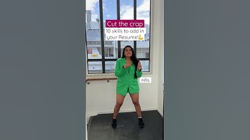 Have you added these skills in your resume yet?🤔 #resume #resumetips #jobs #careercoach #interview