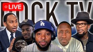 Stephen A. Smith SNAPS on DL Hughley! | Rodney Hinton Verdict & Ric Flair Hospitalized | #DOCKTV 📱