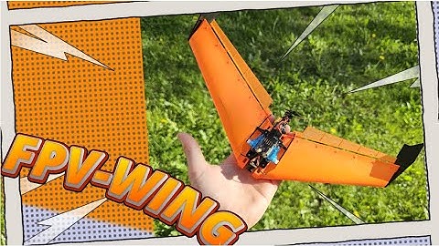 3D Printed Nano FPV Wing