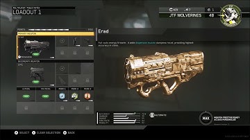 BEST CLASS FOR LOW LEVELS! BEST SMG IN INFINITE WARFARE! LASER GUN! #DezireTo50k