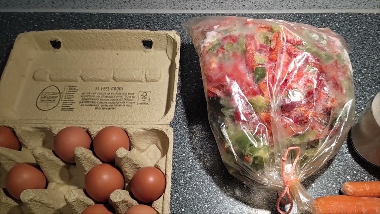 Vorräte aufbrauchen und genießen: Fritatta /Omelett nach Art des Hauses ... Vorräte aufbrauchen und genießen: Fritatta /Omelett nach Art des Hauses ...