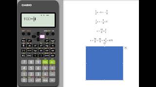 fx-300ESPlus2: Solving Equations with Fractions on A Scientific Calculator