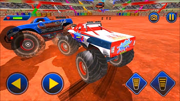 Monster Truck Demolition Derby Crash Stunts 2021 #4 | GamePlay Android & iOS