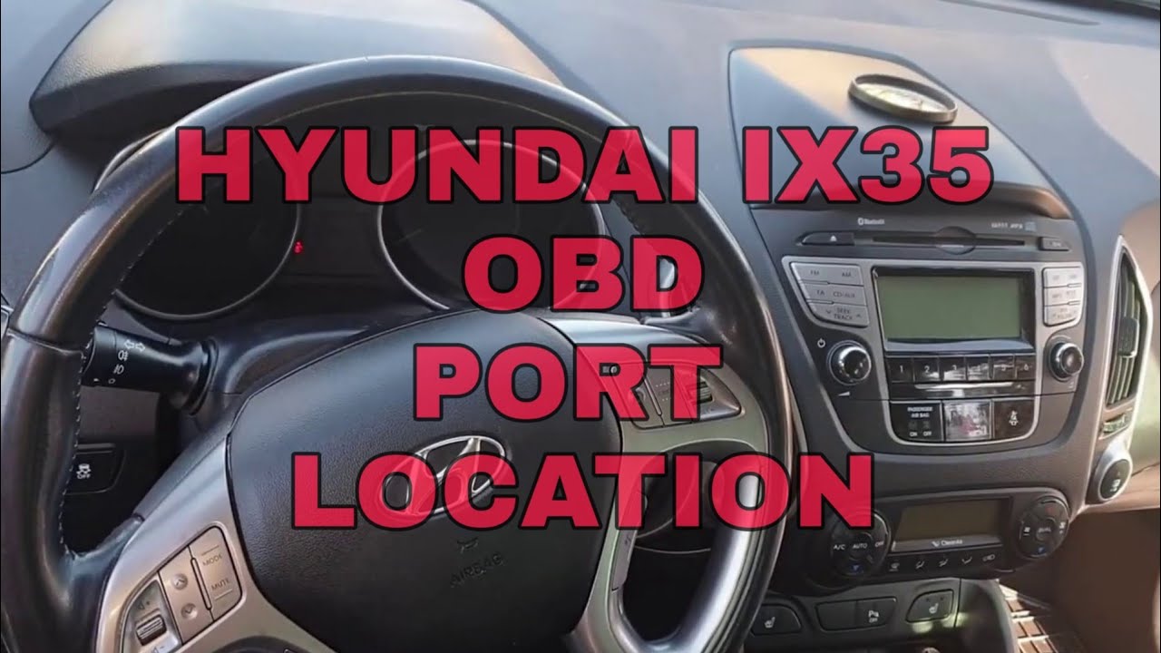 Hyundai Ix35 Obd2 Diagnostic Port Location 🚗👨‍🔧 - Youtube