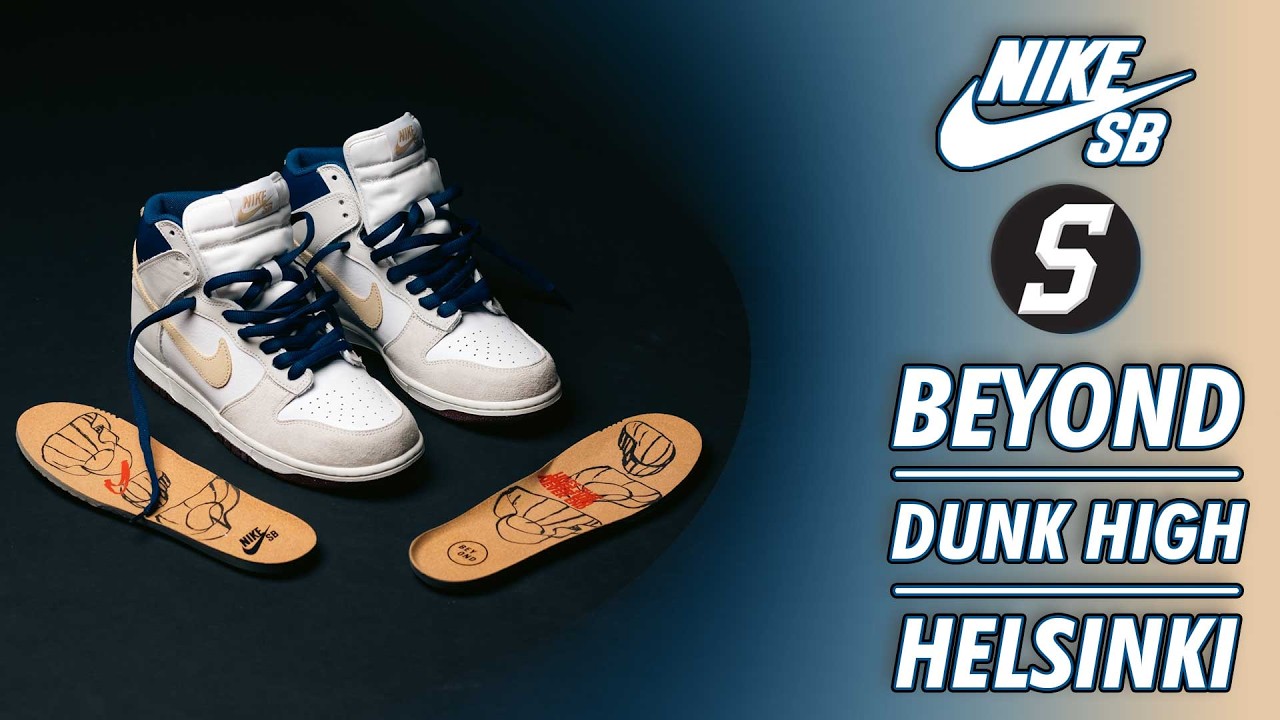 Nike SB Dunk High QS x Beyond | Inspired by Alvar Aalto | - YouTube