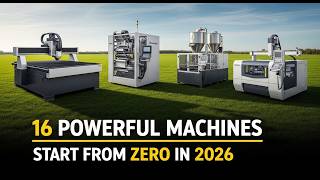 16 Powerful Machines to Start a Profitable Business from Zero in 2026