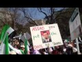 يحيى حوى في مظاهرة الجالية السورية في واشنطن أمام البيت الأبيض 18 03 2012 ج3