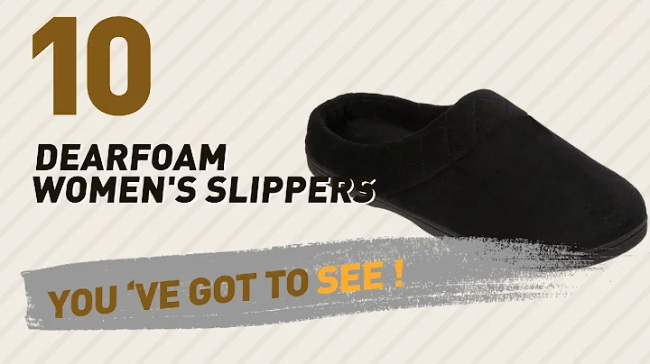 Dearfoam Women's Slippers // New & Popular 2017