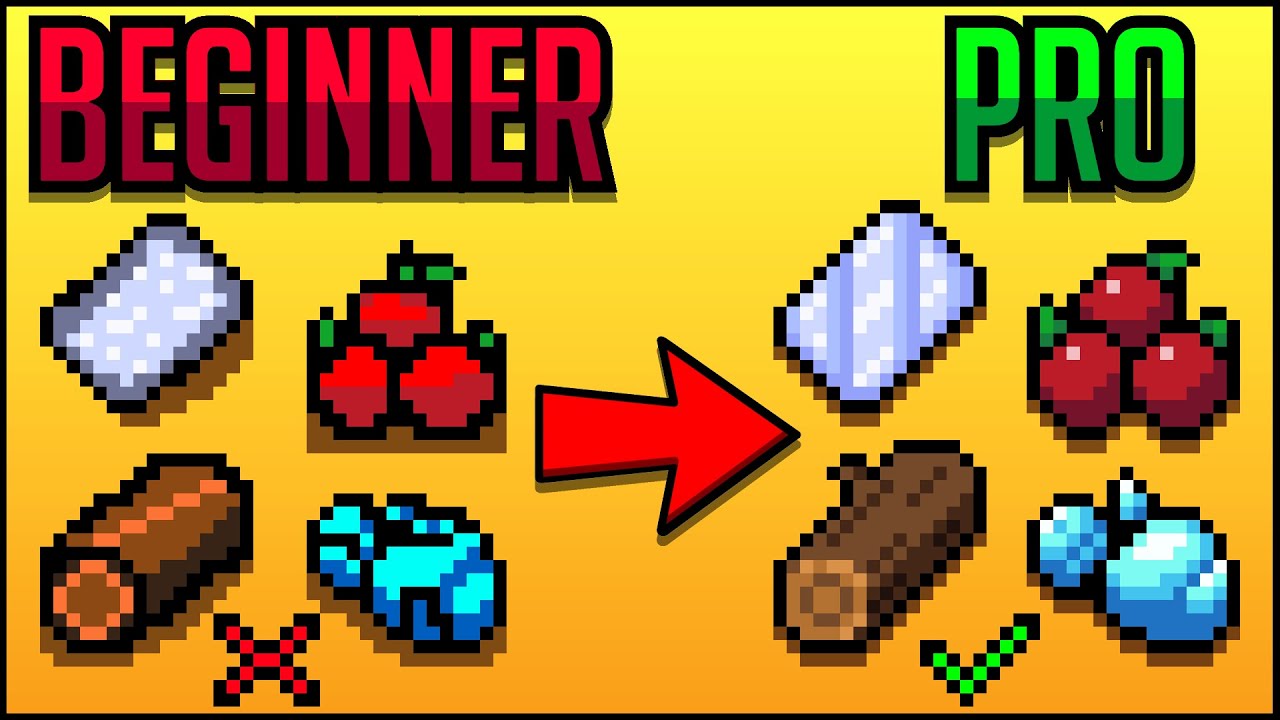 How To Pixel Art - Beginner To PRO Tutorial 