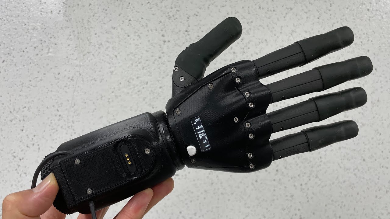 Mand.ro Hand Mark 7 - Grip Patterns (2023.08.09) - YouTube