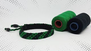 CARA MEMBUAT GELANG DARI BENANG JAHIT #30
