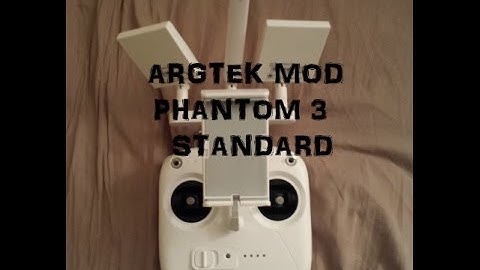 Argtek Mod phantom 3 standard Antenna test flight