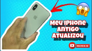 ATUALIZEI HOJE MEU IPHONE X - TAMBÉM MEUS IPHONES 8 E O 8 PLUS ATUALIZARAM - NOVO IOS 16.7.7