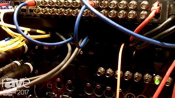 ISE 2017: Riedel Communications Presents MediorNet Signal Distribution Network