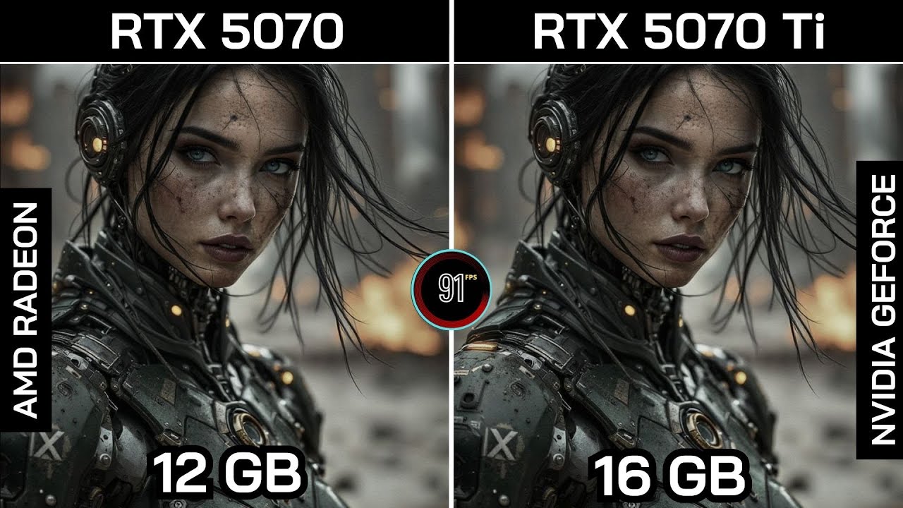RTX 5070 VS RTX 5070 Ti + Ryzen™ 7 9800X3D : TEST IN 20 GAMES - YouTube