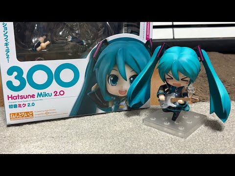 ねんどろいど300 初音ミク2.0を開封してポージングを組み立ててみた