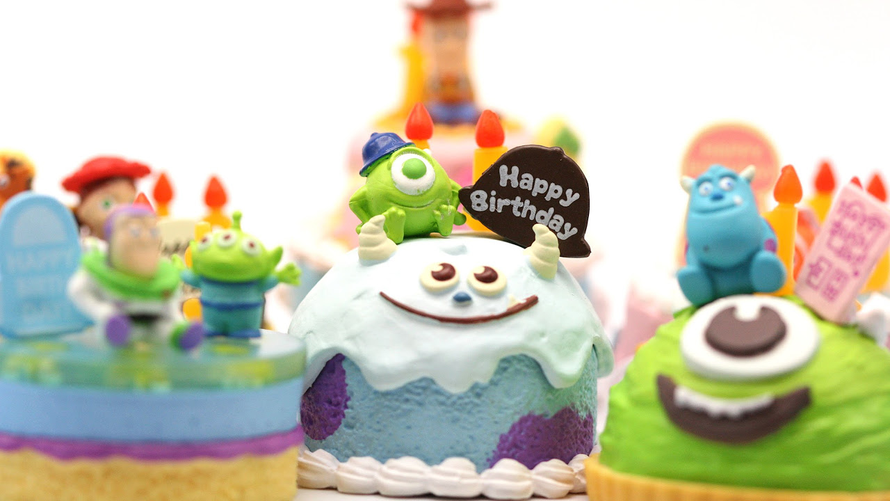 Re-ment - Disney Pixar Character Birthday Cake ピクサー