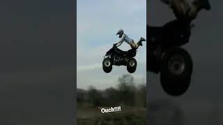 Superman ATV Freestyle Crash #fail #fails #atv #crash