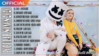 Anne Marie , Zayn Malik, Marshmello Greatest Hits Full Album 2020 - New Popular Songs 2020