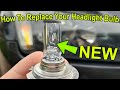 How To Replace a Headlight Bulb In Your Car (Ford Focus MK2)