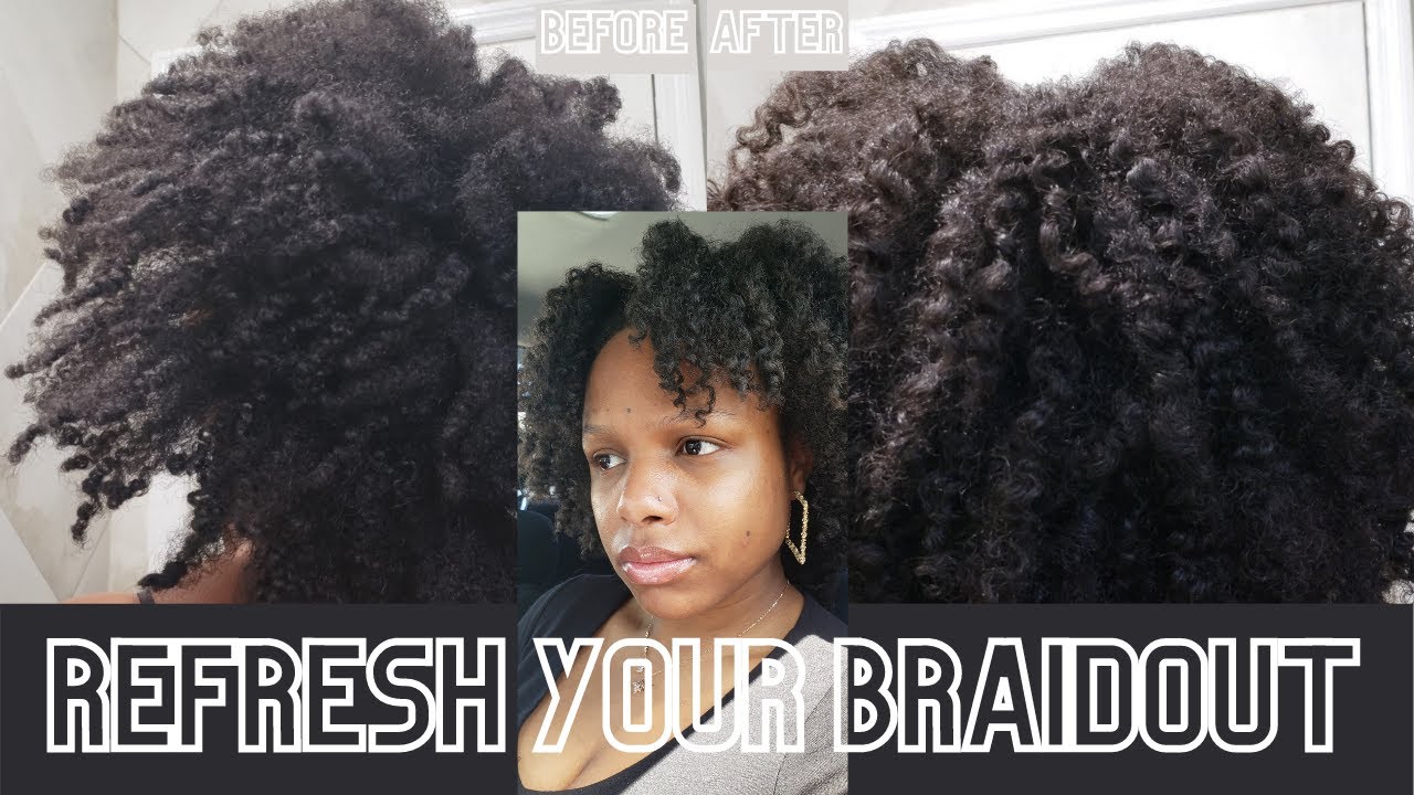 How To Refresh And Re-Moisturize Your Braid Out With One Product!