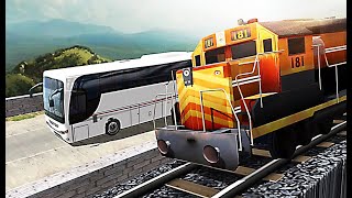 Train Vs Bus Racing - Level 10 screenshot 4